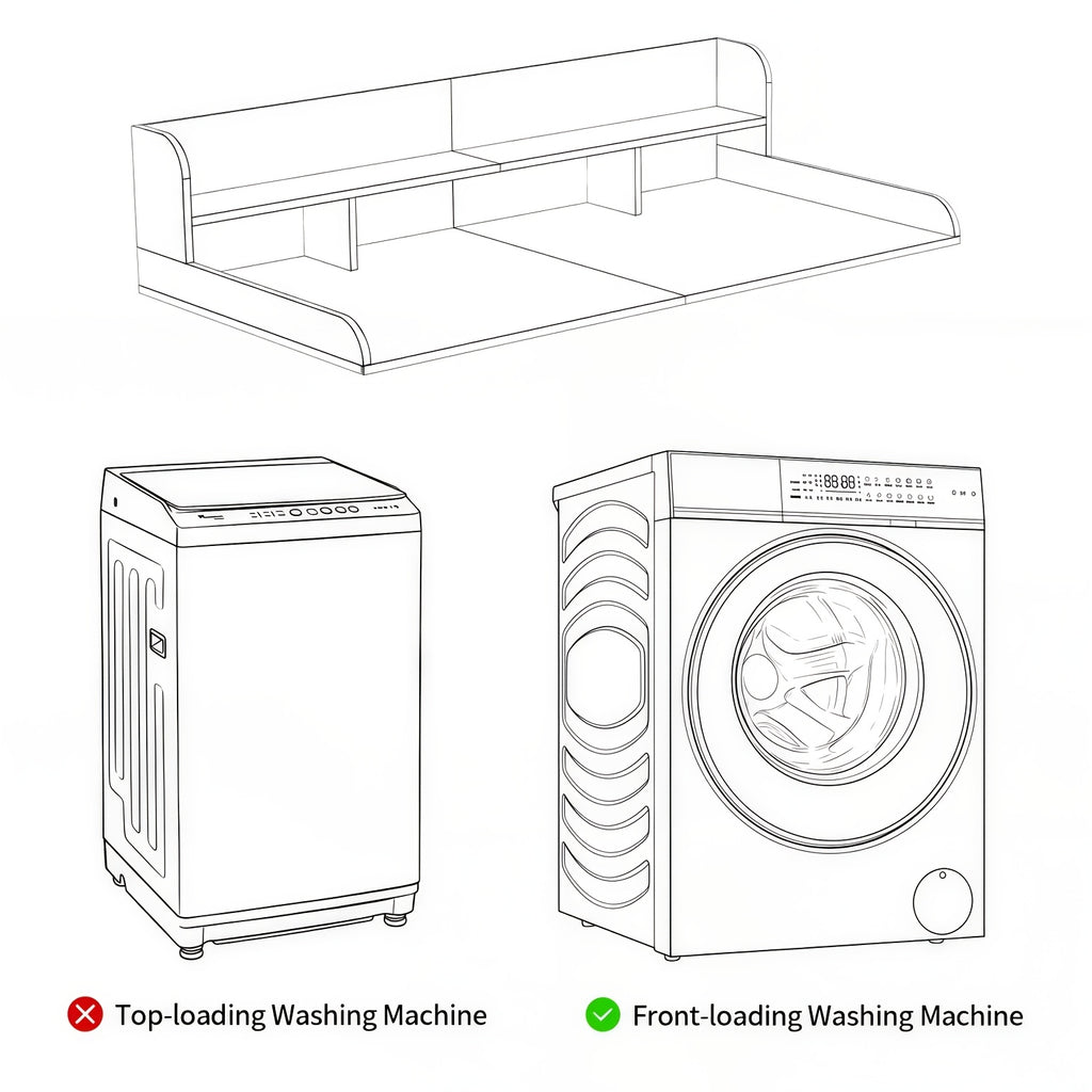 Washer Dryer Countertop Organizer | 54\